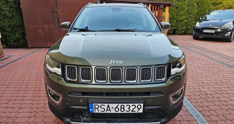 Jeep Compass cena 72500 przebieg: 268000, rok produkcji 2018 z Goleniów małe 781